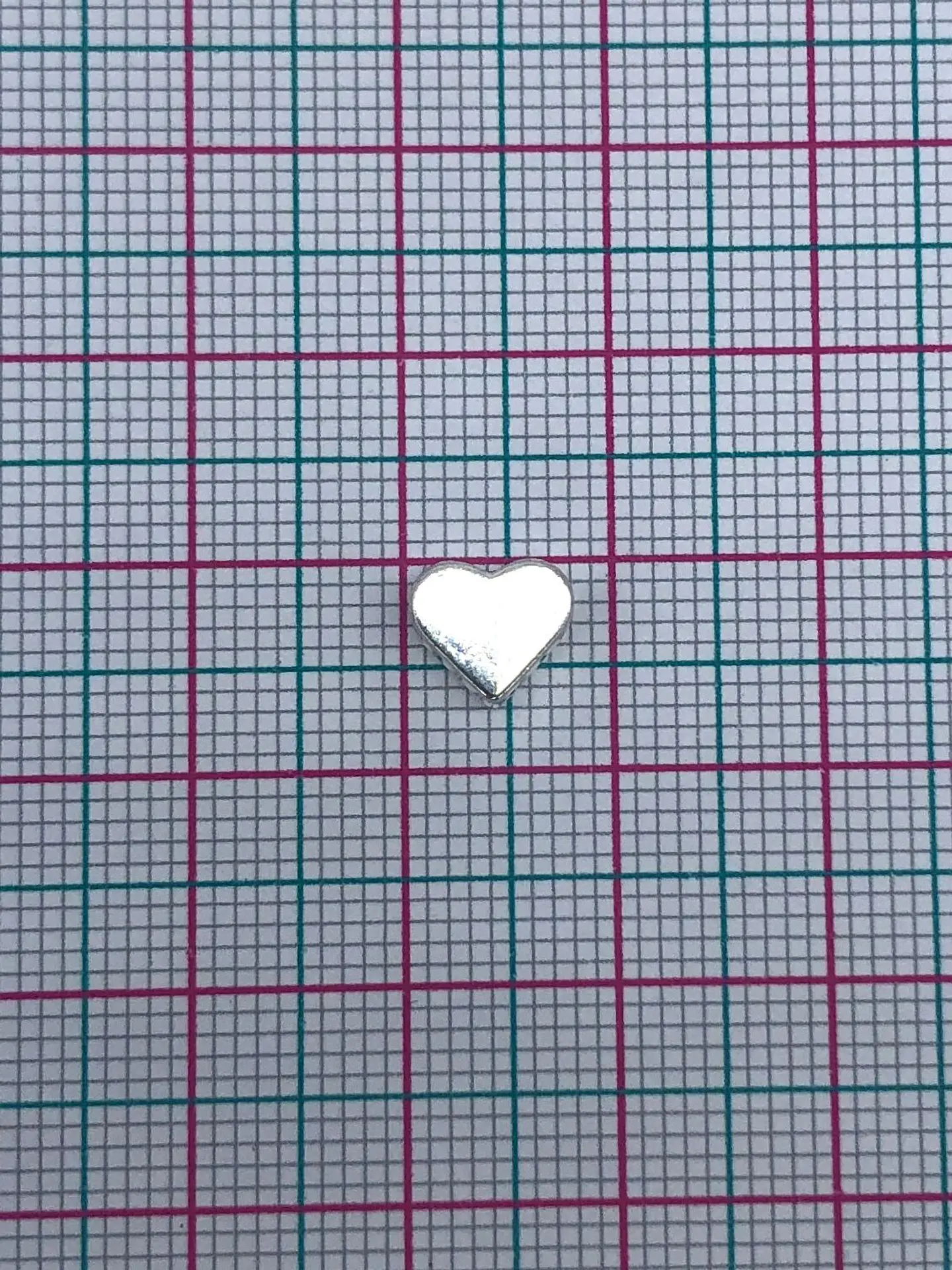 CORAZÓN LISO ZAMAK A43858 2