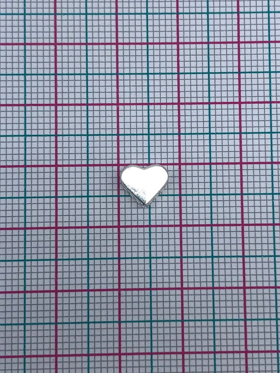 CORAZÓN LISO ZAMAK A43858 2
