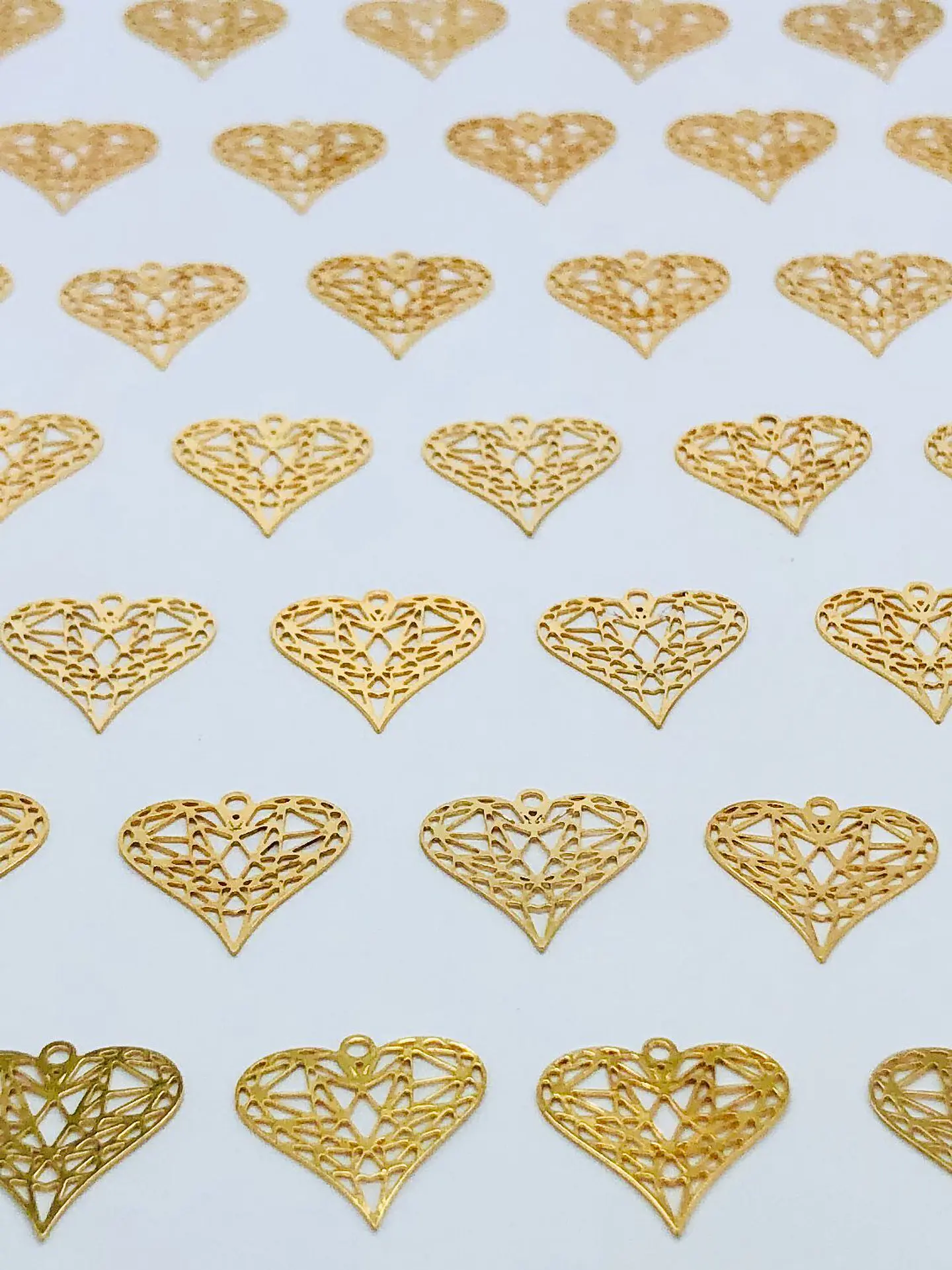 CORAZÓN MINI DIJE BAÑO DE ORO T8274 1