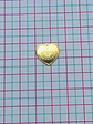 CORAZÓN MINI DIJE BAÑO DE ORO T082-1 - Miniatura 2