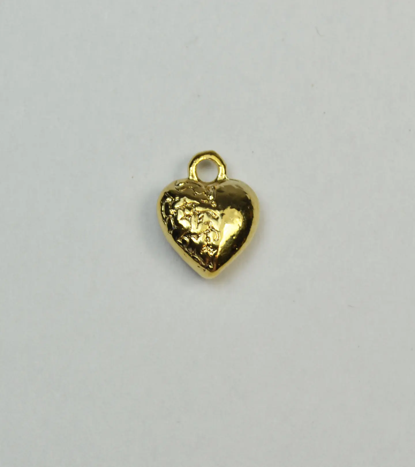 DIJE CORAZÓN BAÑO DE ORO T2391  1