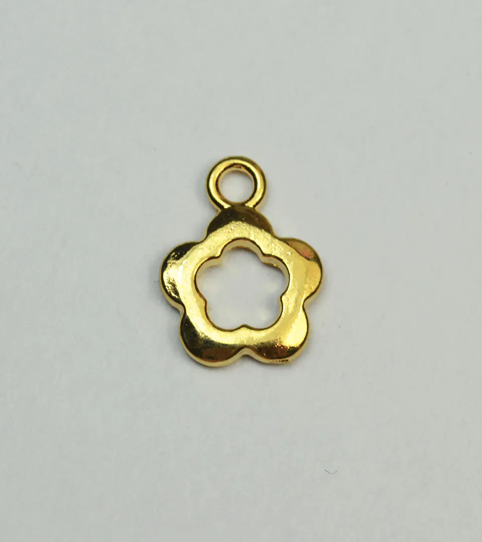 FLOR SILUETA BAÑO DE ORO T2938  1