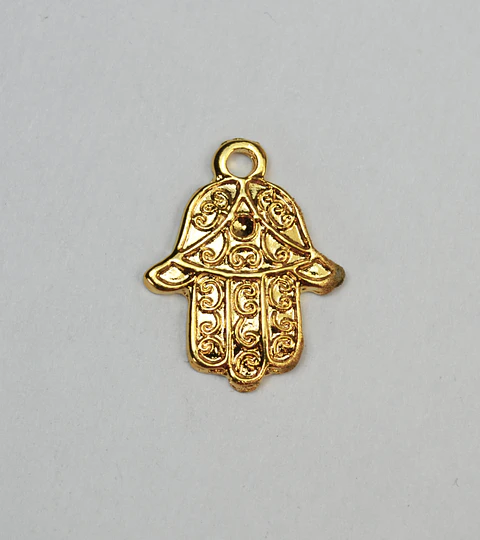 MANO HAMSA BAÑO DE ORO T3773