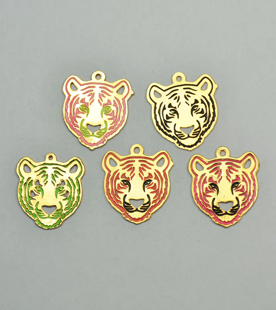 TIGRE BAÑO DE ORO T828-1 1
