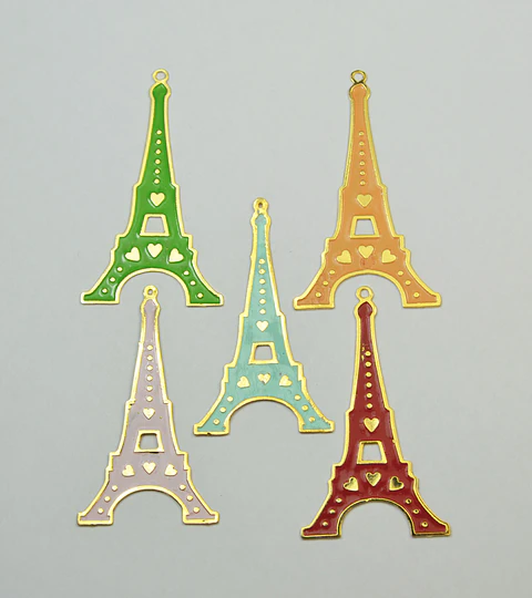 TORRE EIFFEL BAÑO DE ORO T926 
