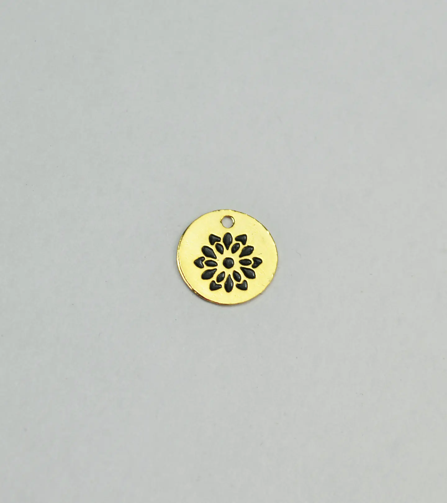 PLACA FLOR BAÑO DE ORO T4117-1 1