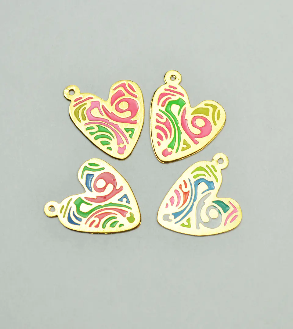 CORAZÓN BAÑO DE ORO 1285-1  1