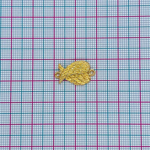 DIJE ✦ ALAS BAÑO DE ORO