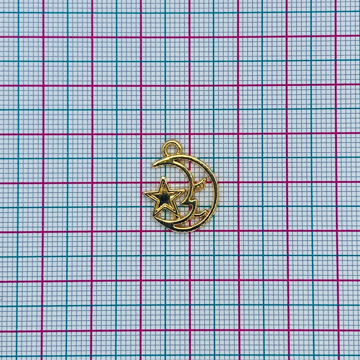 DIJE ✦ LUNA BAÑO DE ORO  2