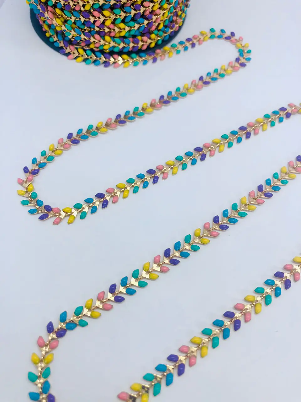CADENA ESPIGA COLORES MK-178-MT 3
