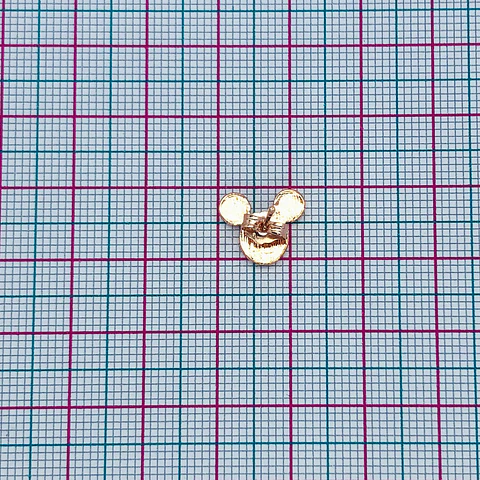 TOPO ✦ MICKEY BAÑO DE ORO ROSA