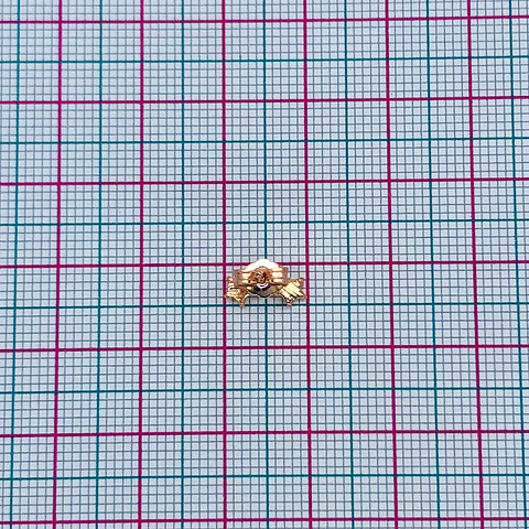 TOPO ✦ TRS ESTRELLAS BAÑO DE ORO ROSA