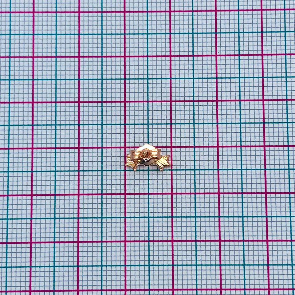 TOPO ✦ TRS ESTRELLAS BAÑO DE ORO ROSA 2