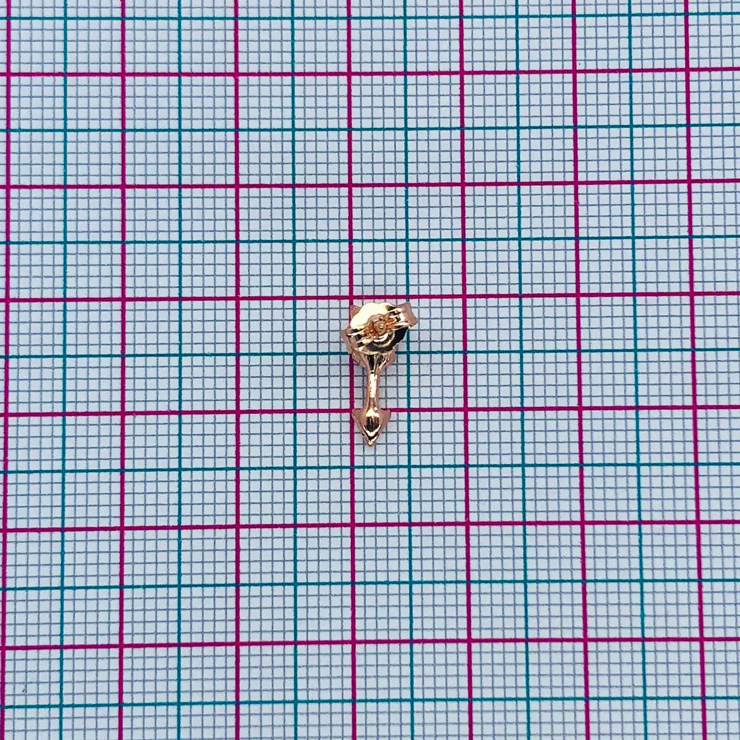 TOPO ✦ FLECHA BAÑO DE ORO ROSA 2
