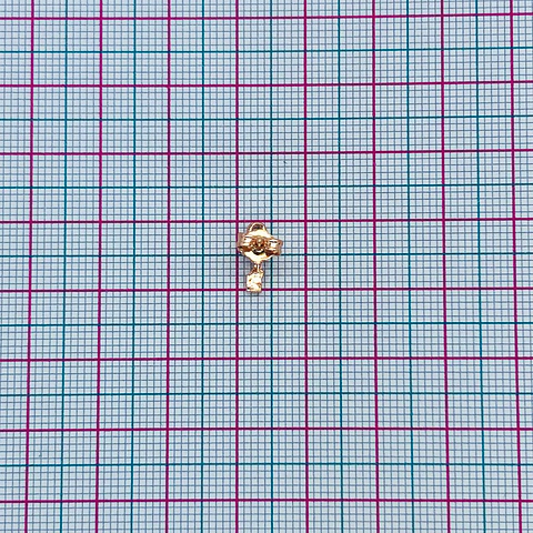 TOPO ✦ LLAVE BAÑO DE ORO ROSA