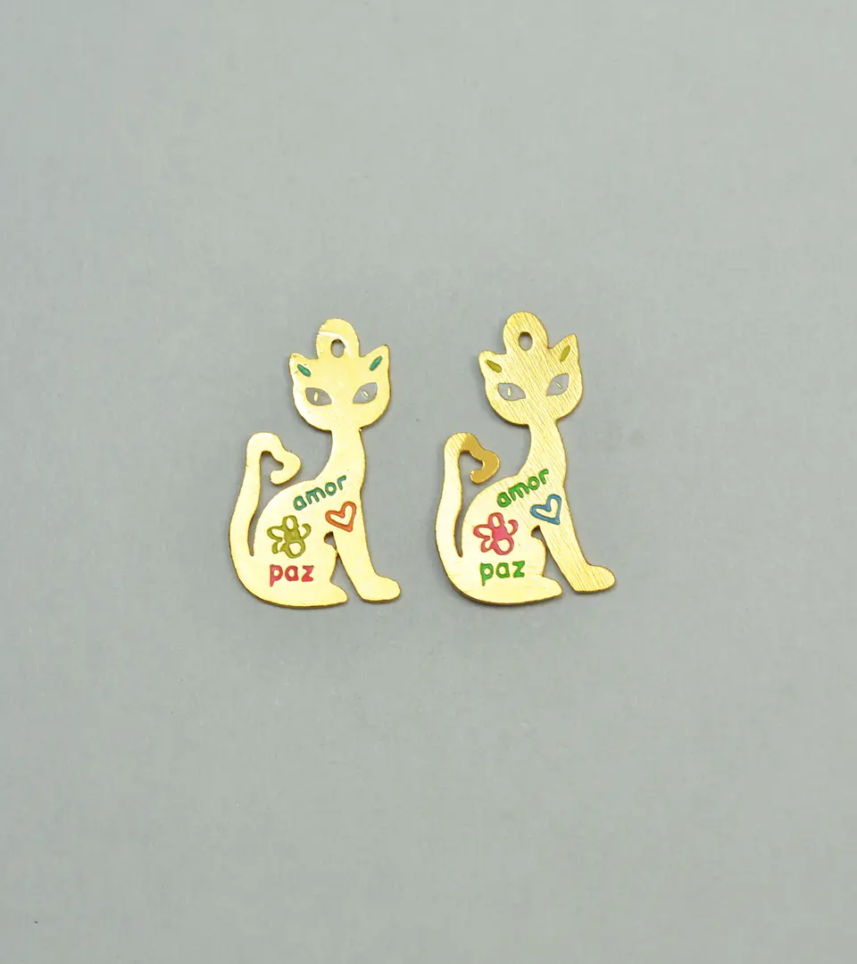 GATO BAÑO DE ORO T4742 1