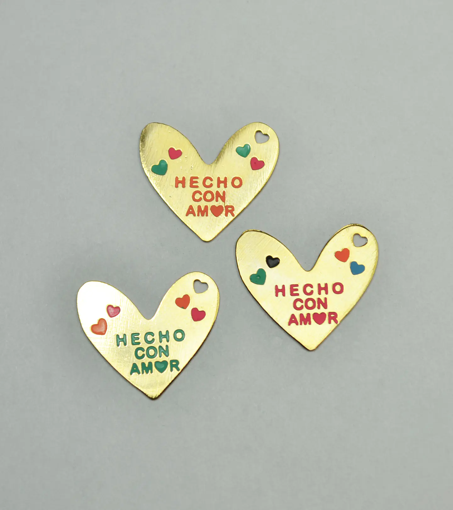 CORAZÓN CON FRASE BAÑO DE ORO T4759 1