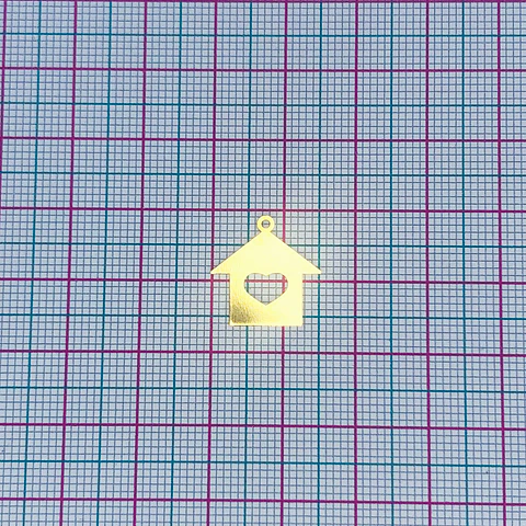 CASA MINI DIJE BAÑO DE ORO T8235