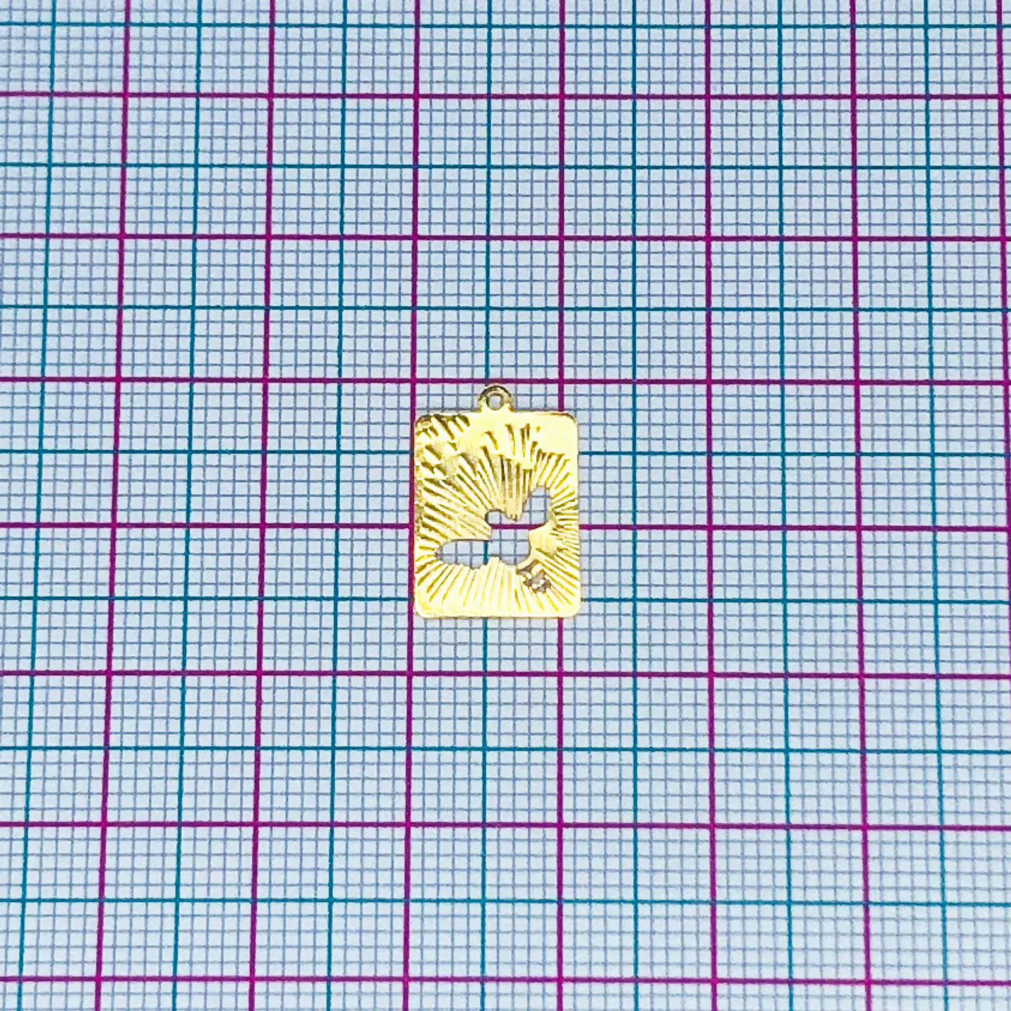 LIBÉLULA MINI DIJE BAÑO DE ORO T8186 2