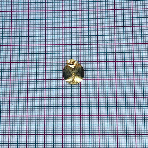 TOPO TEXTURIZADO ONDAS BAÑO DE ORO T8094