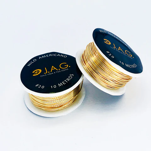 ALAMBRE BAÑO DE ORO TPC (ESCOGE TU CALIBRE FAVORITO)