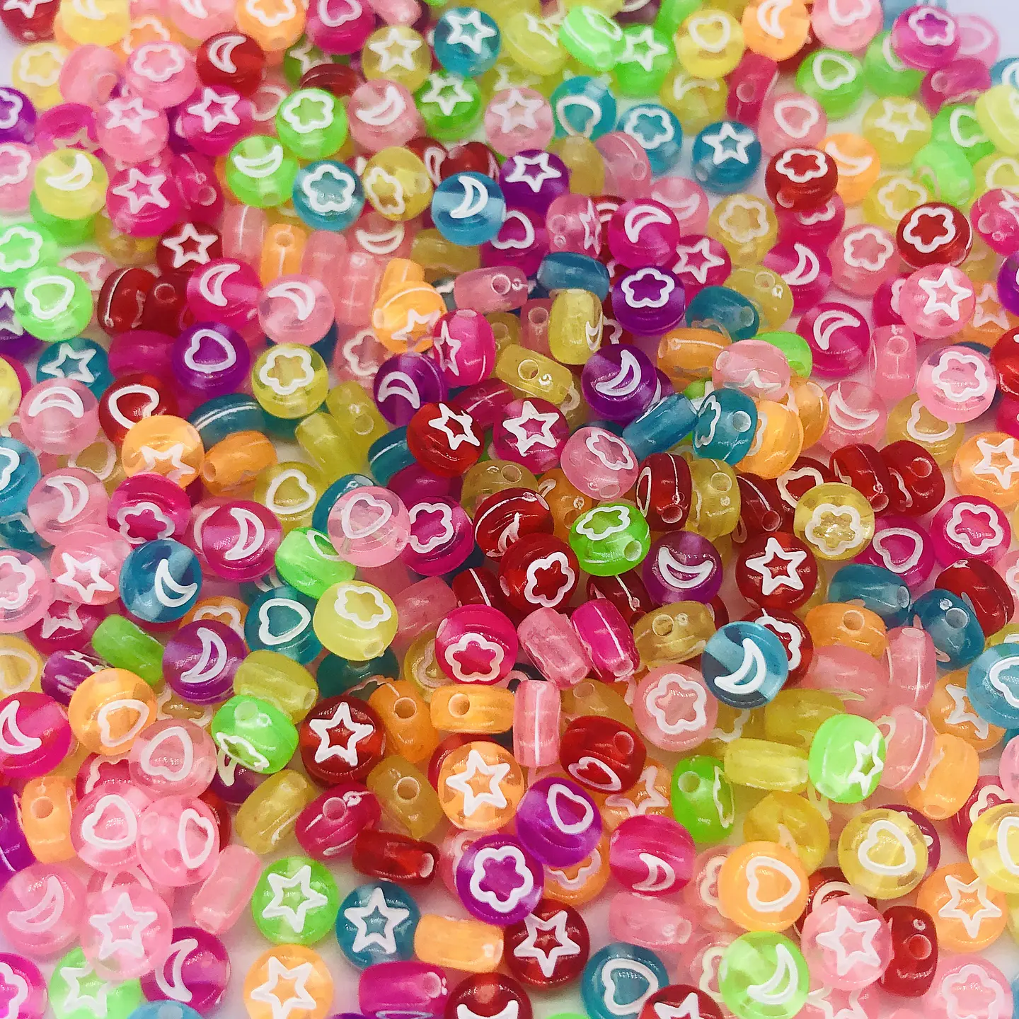 ENSAMBLE PASTILLA FIGURAS COLORES NEÓN CUEF-C 1