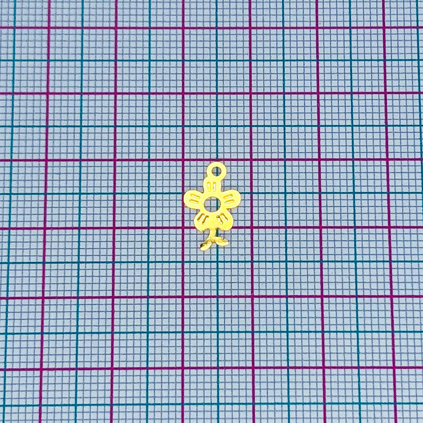FLOR MINI DIJE BAÑO DE ORO FT-10-GOLD                                                          2