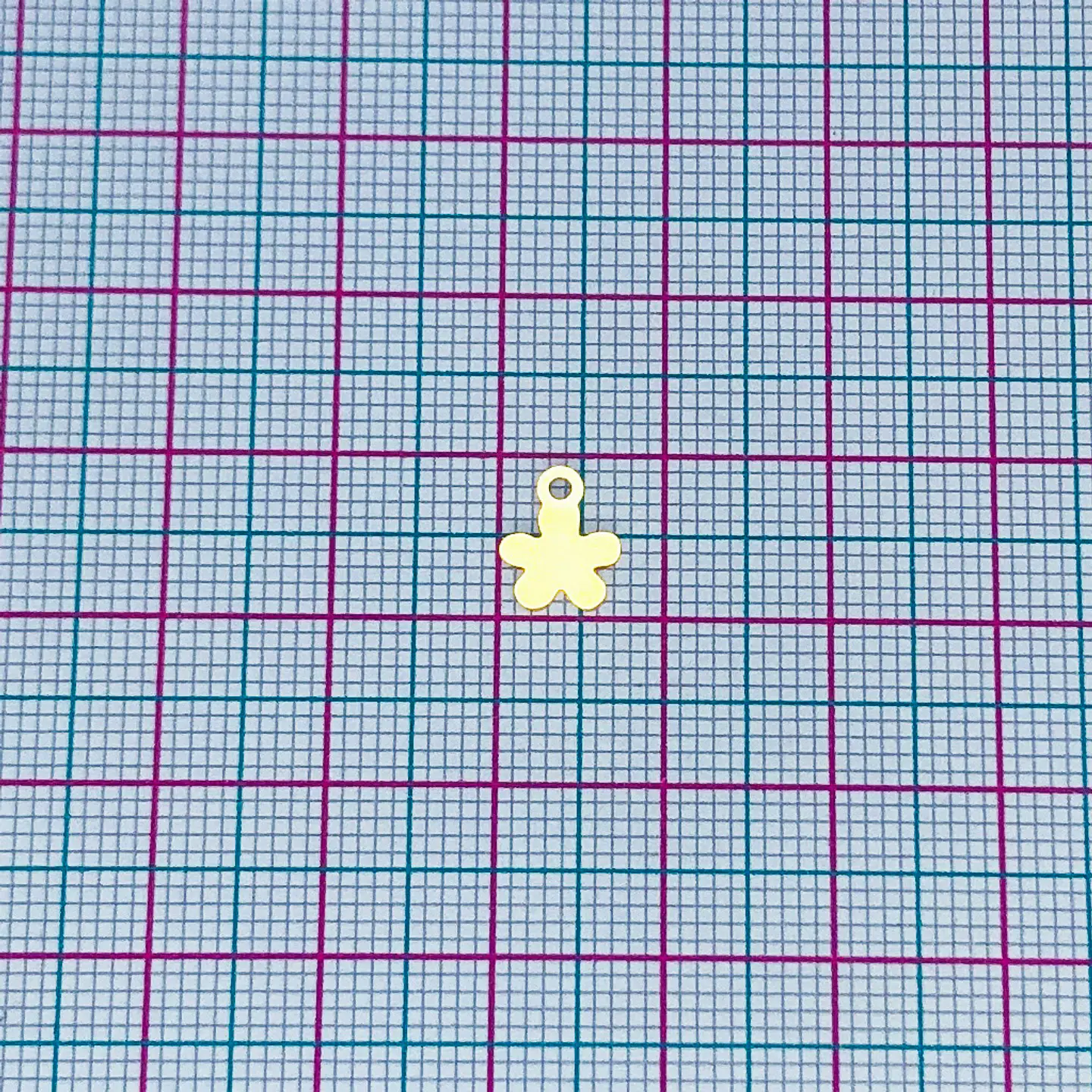 FLOR MINI DIJE BAÑO DE ORO FT-43-GOLD                                   2
