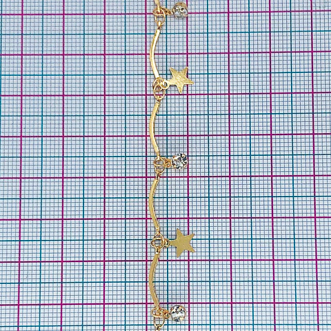 CADENA ESTRELLA ZIRCÓN MK-244-MT