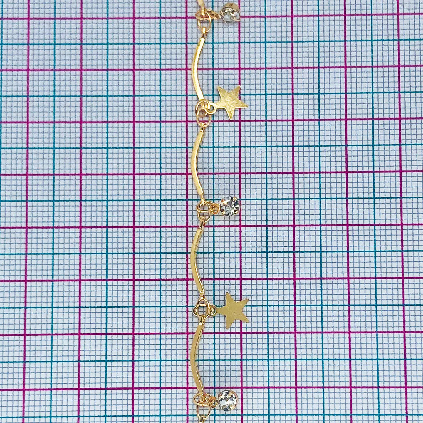CADENA ESTRELLA ZIRCÓN MK-244-MT 2