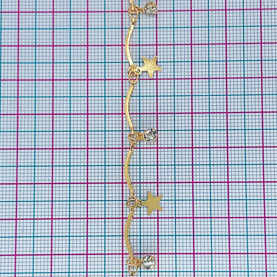 CADENA ESTRELLA ZIRCÓN MK-244-MT 2