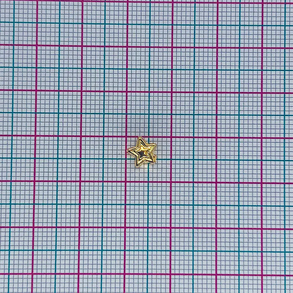 SEPARADOR ✦ ESTRELLA BAÑO DE ORO  2