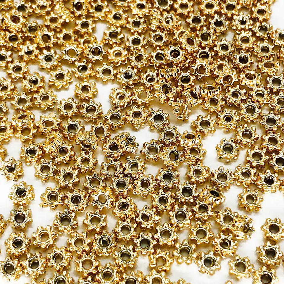 SEPARADOR ✦ FLOR MINI BAÑO DE ORO                                                   1