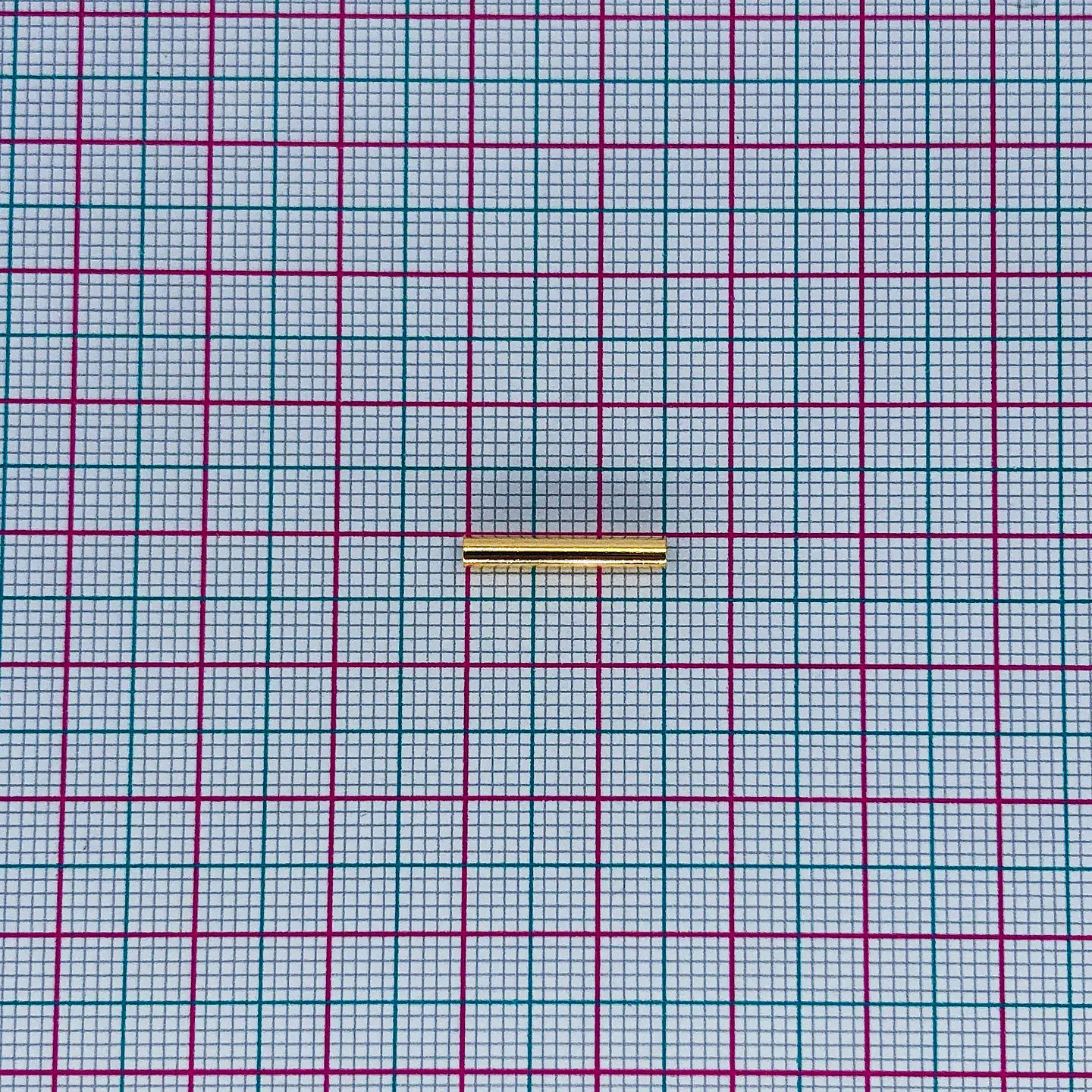 CANUTILLO LISO BAÑO DE ORO FB00327         2