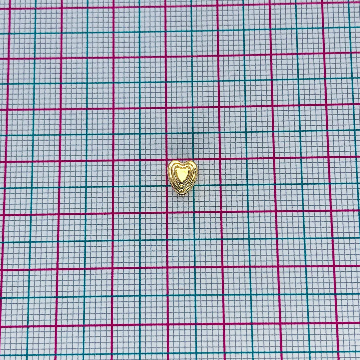CORAZÓN BAÑO DE ORO T5458            2