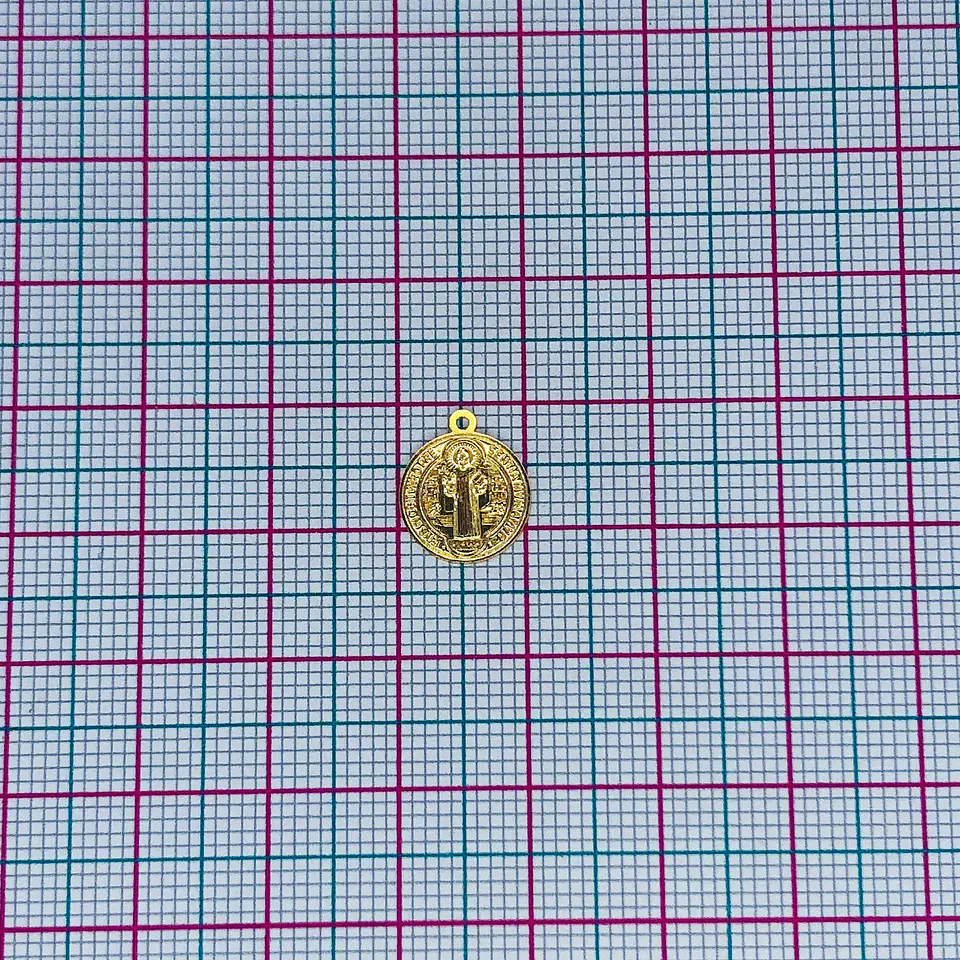 MINI DIJE ✦ SAN BENITO BAÑO DE ORO                                    2