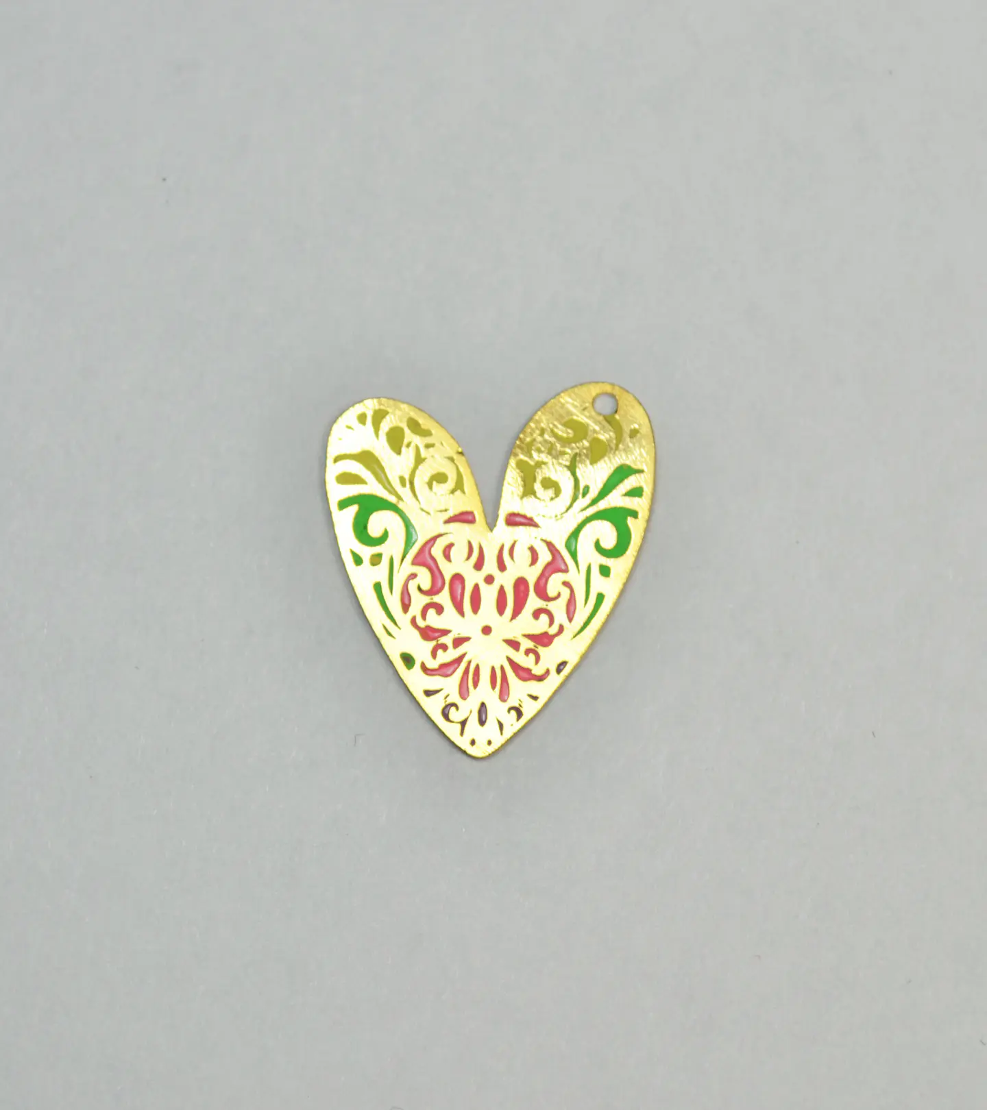 CORAZÓN BAÑO DE ORO T4865  1
