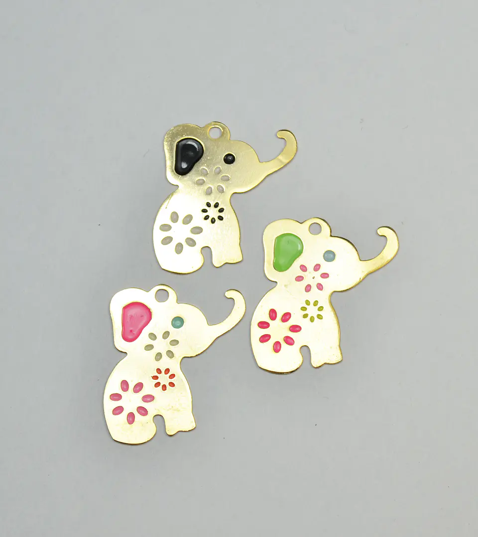 ELEFANTE BAÑO DE ORO T4931 1