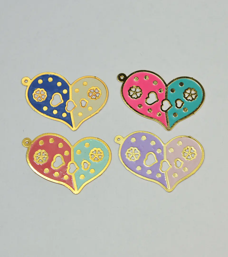 CORAZÓN BAÑO DE ORO T4946  1