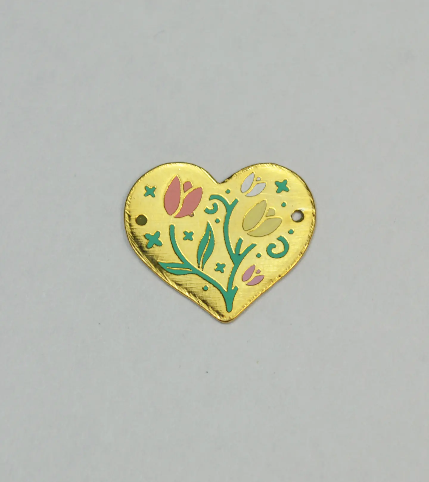 CORAZÓN BAÑO DE ORO T4952 1