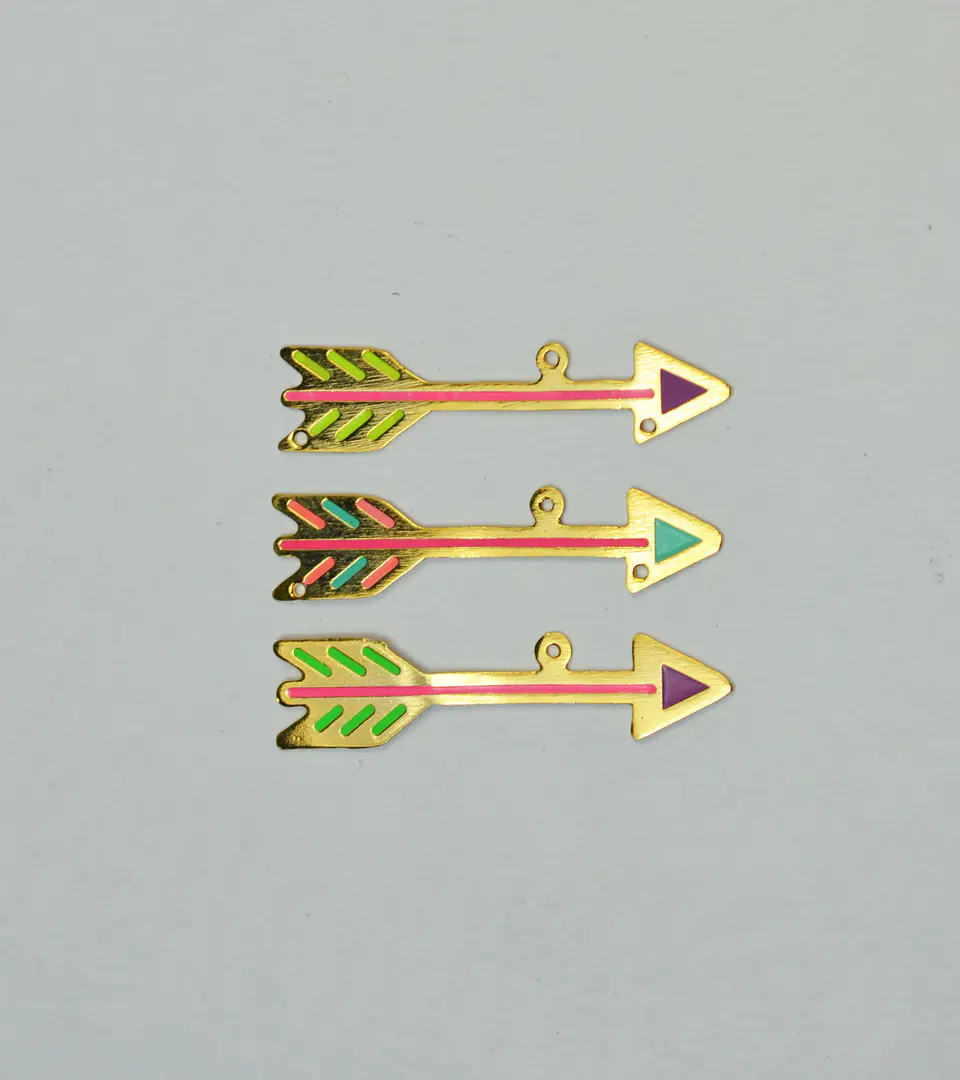 FLECHA COLORES BAÑO DE ORO T4978 1