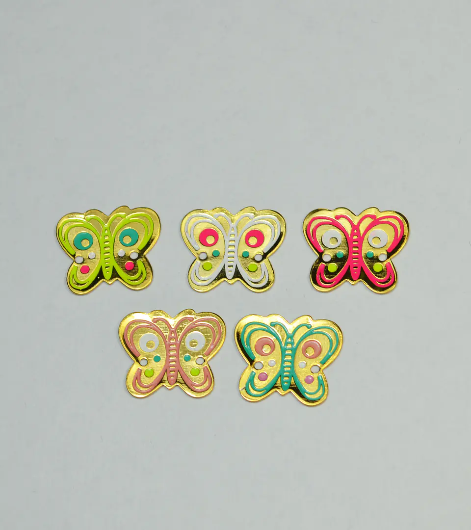 MARIPOSA BAÑO DE ORO T4987  1