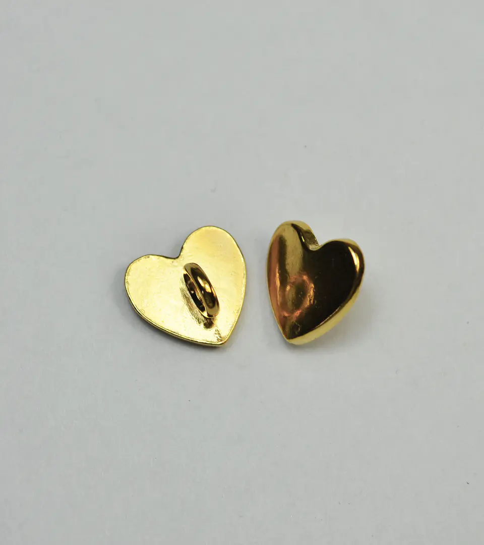 BOTÓN CORAZÓN BAÑO DE ORO T2840 1