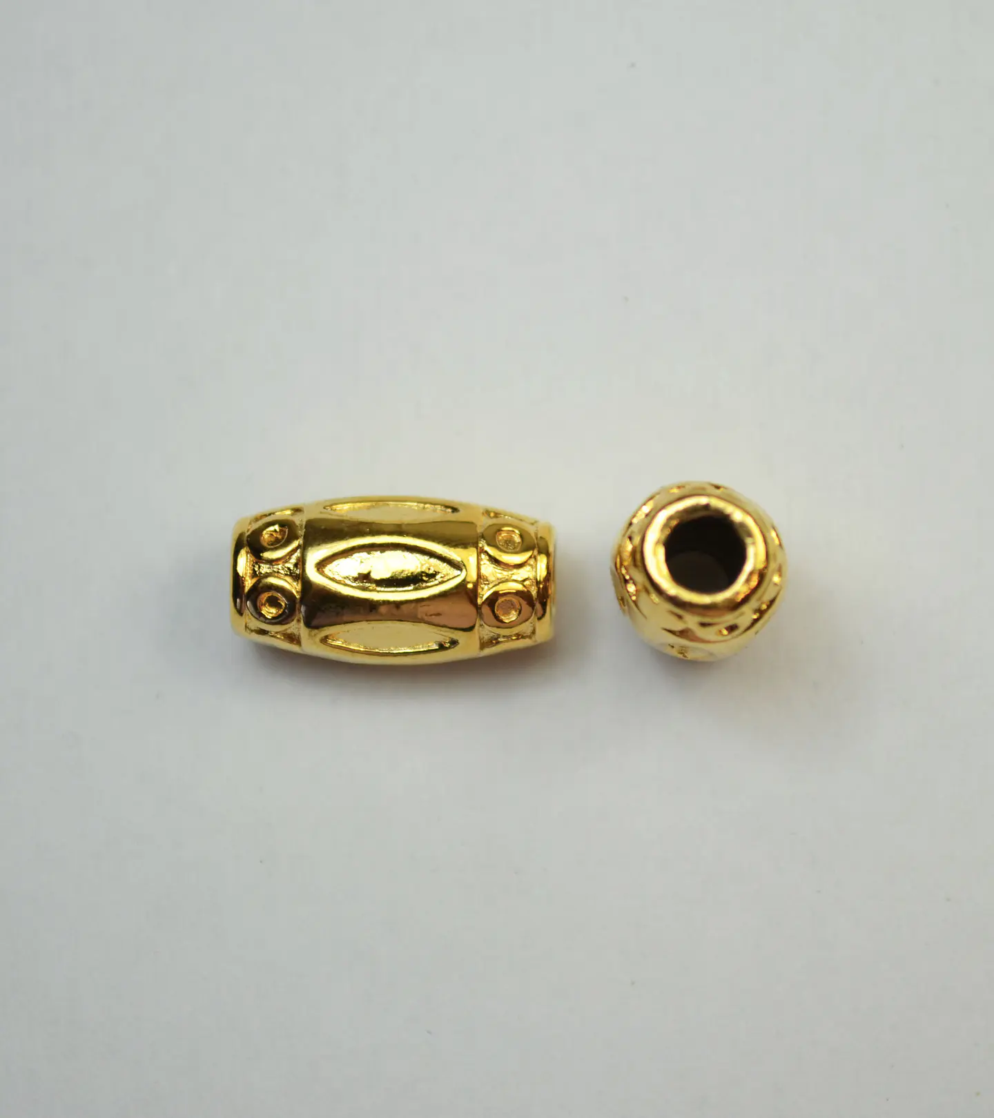 CILINDRO GRABADO  BAÑO DE ORO T4018  1
