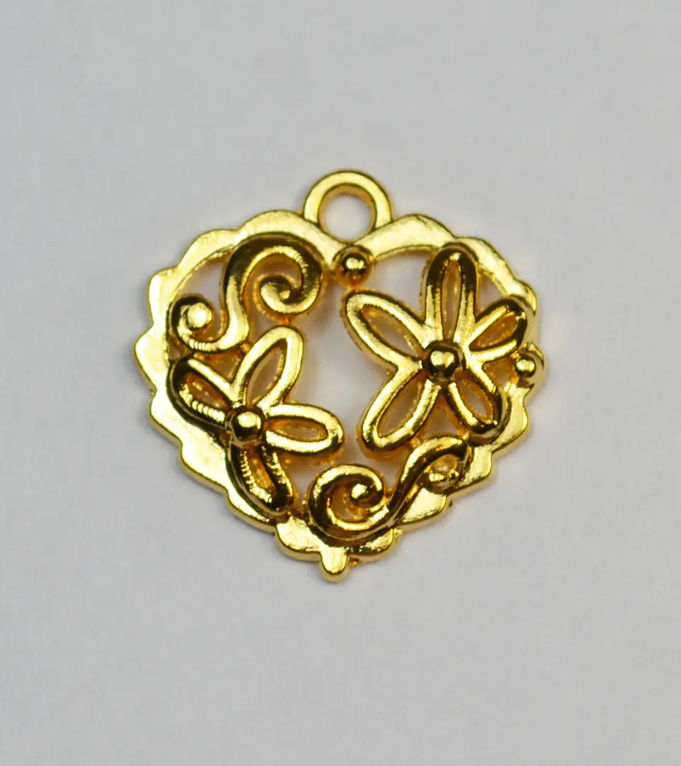 CORAZÓN BAÑO DE ORO T4902 1