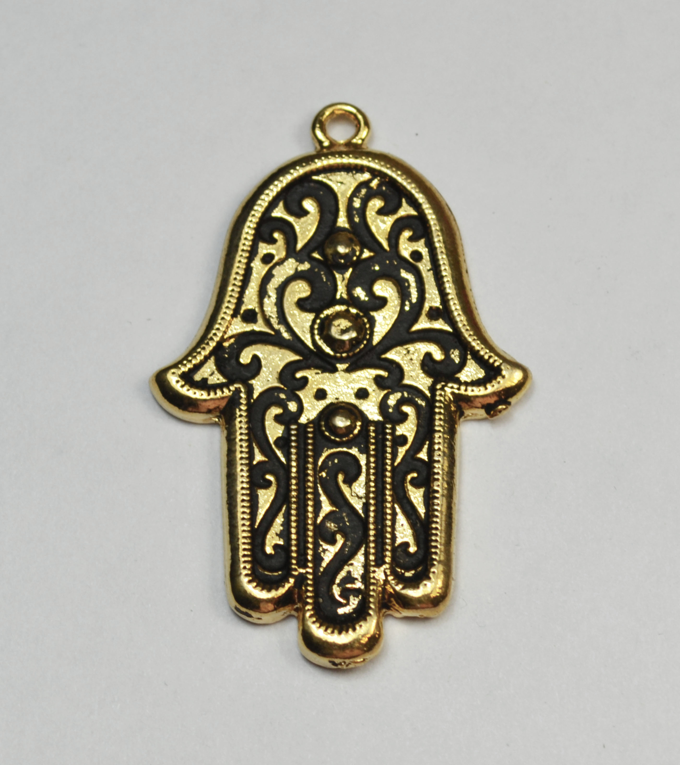 MANO HAMSA BAÑO DE ORO T4562 1