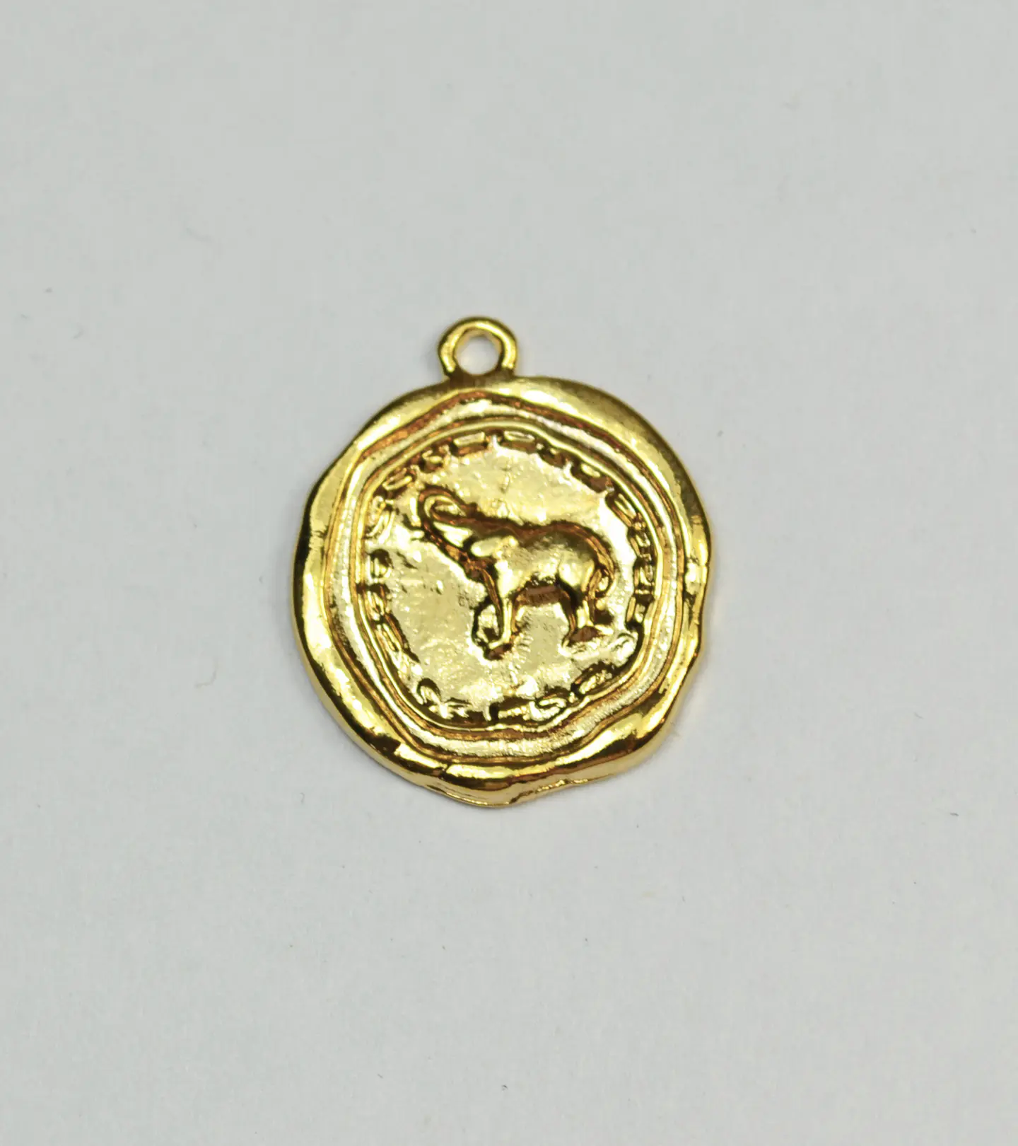 MEDALLA  BAÑO DE ORO T10255 1