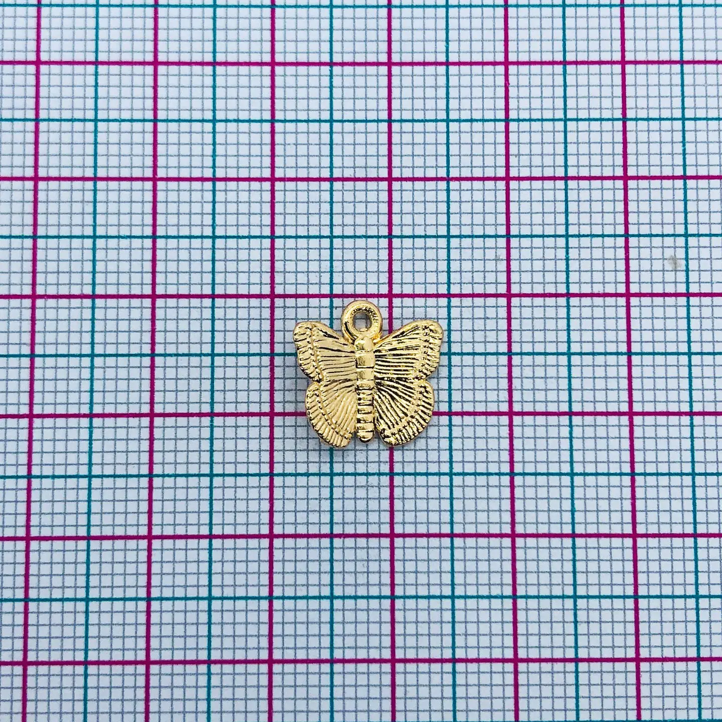 DIJE MARIPOSA BAÑO DE ORO 2