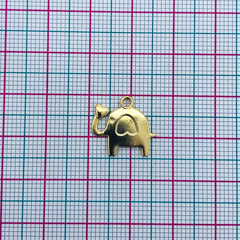 ELEFANTE BAÑO DE ORO W-3862-GOLD