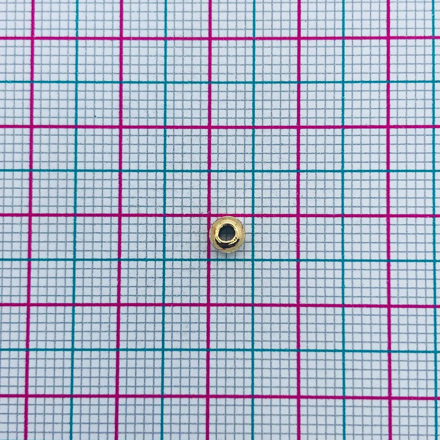 SEPARADOR ✦ BALÍN BAÑO DE ORO 4MM                         2